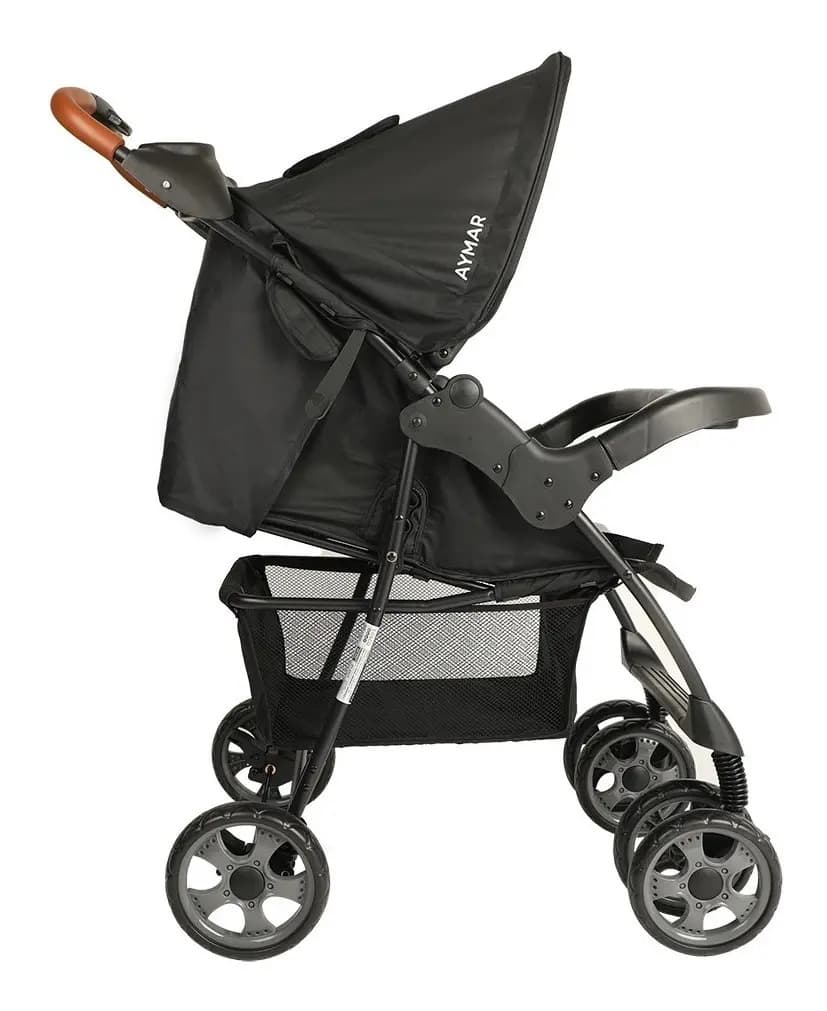 Cochecito Bebe Travel System Aymar Color Gris