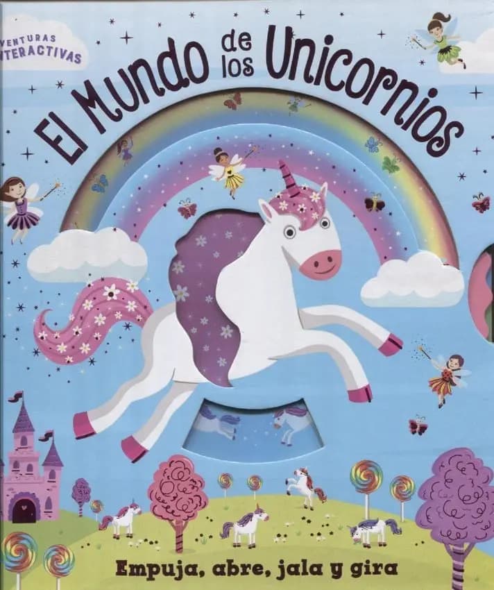 Libro Interactivo Con Mecanismos Y Solapas · Unicornios