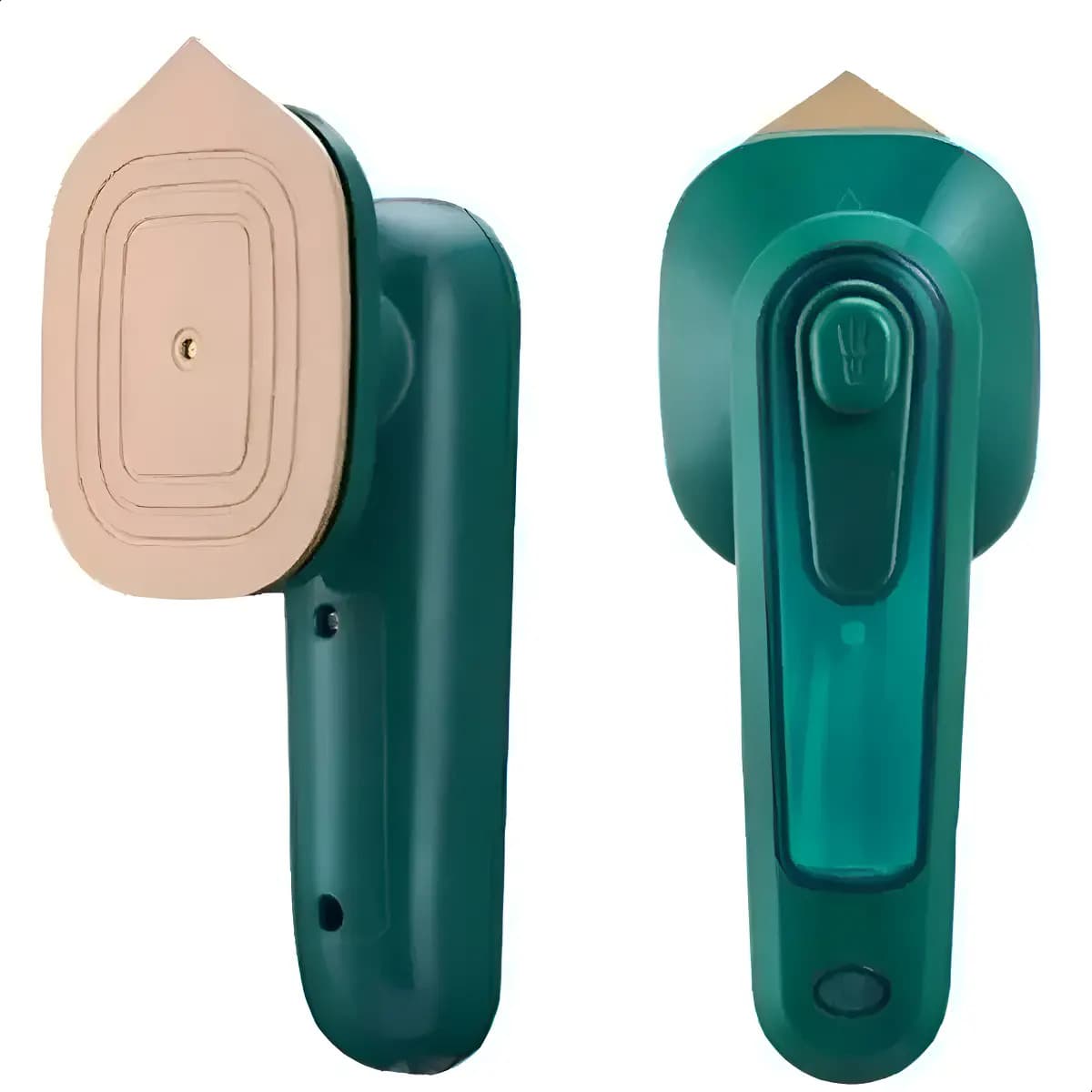 Plancha Ropa A Vapor Portatil Viaje Vertical Verde