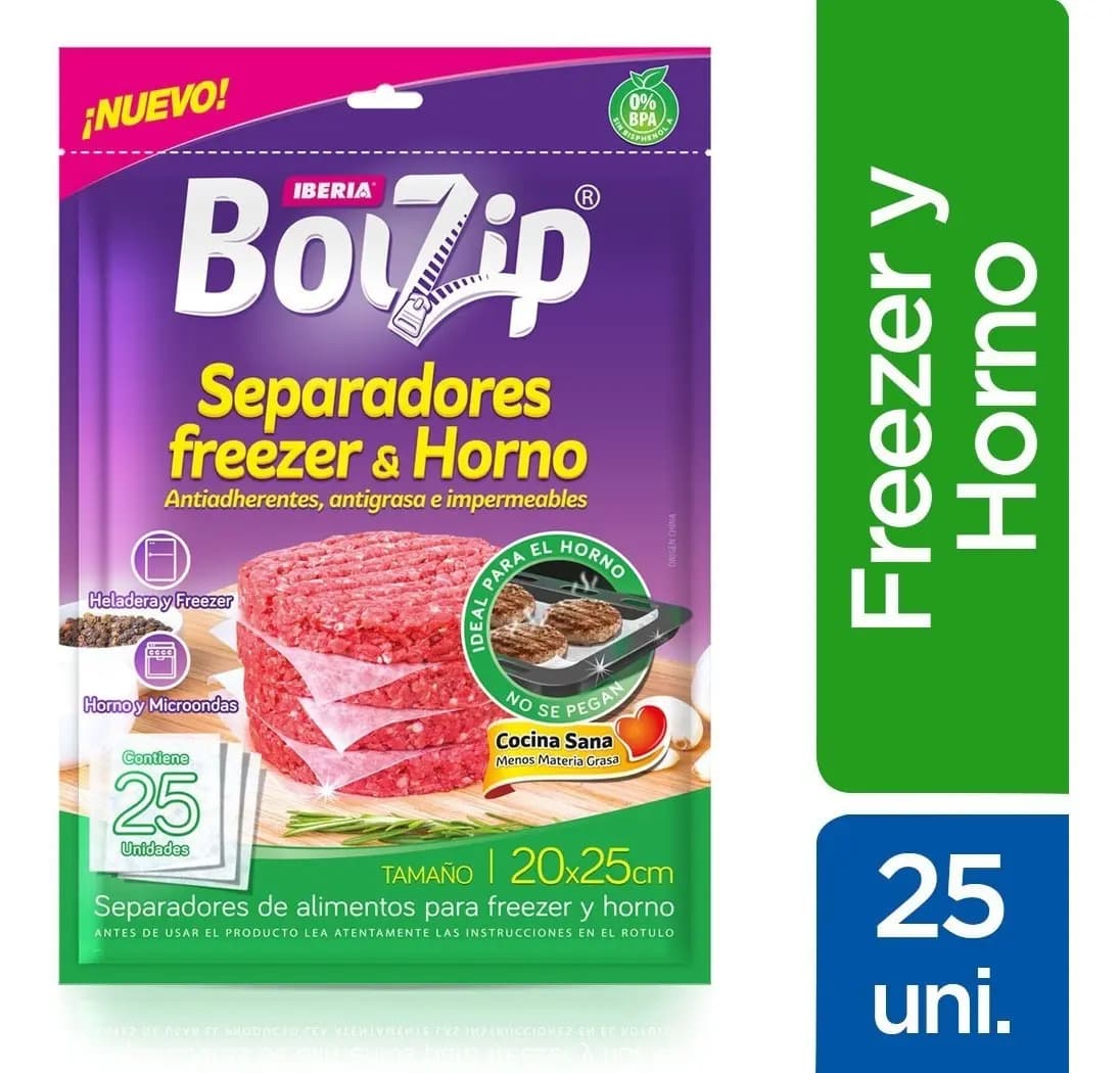 Iberia Bolzip Separadores Para Freezer Y Horno X25