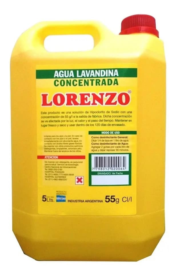 Lavandina X 5 L