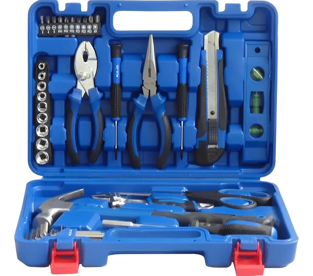 Kit Herramientas 40 Piezas Maletín Azul
