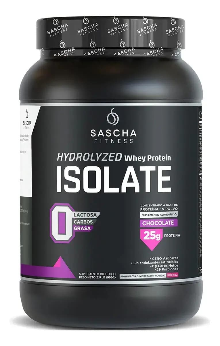 Suplemento Proteina Sascha Fit Chocolate 986g