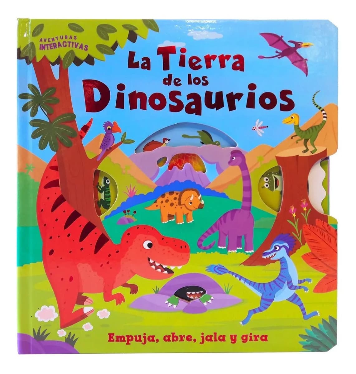 Libro Interactivo Con Mecanismos Y Solapas · Dinosaurios