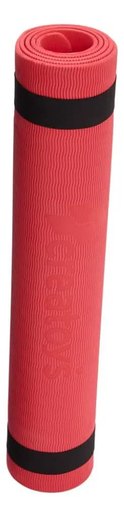 Colchoneta Yoga Pilates Mat Yoga Entrenamiento Fitness Color Rojo