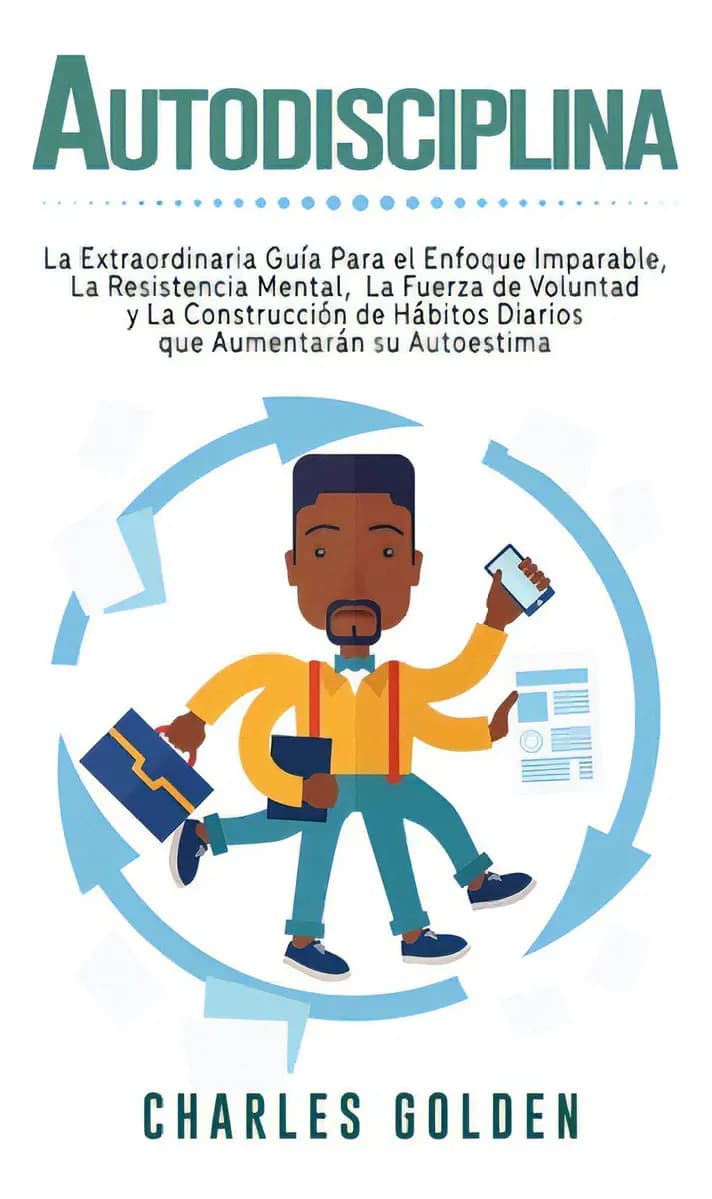 Autodisciplina Charles Golden Libro Autoayuda Tapa Dura Español
