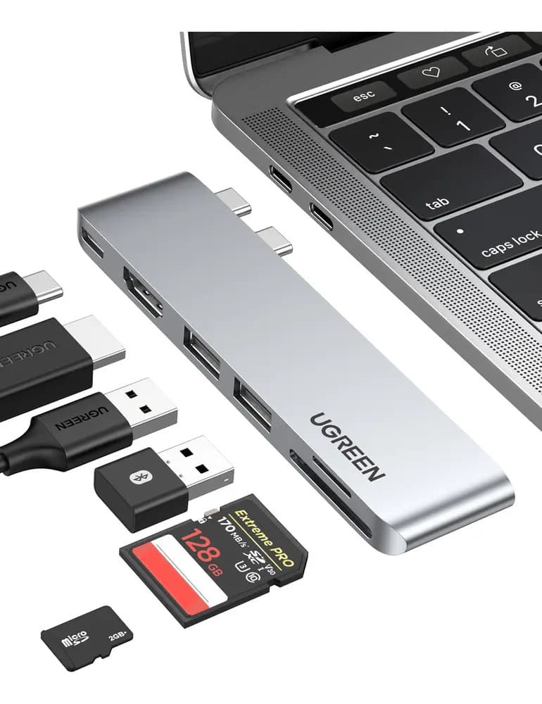 Adaptador Ugreen USB C Hub para Macbook Pro Macbook Air
