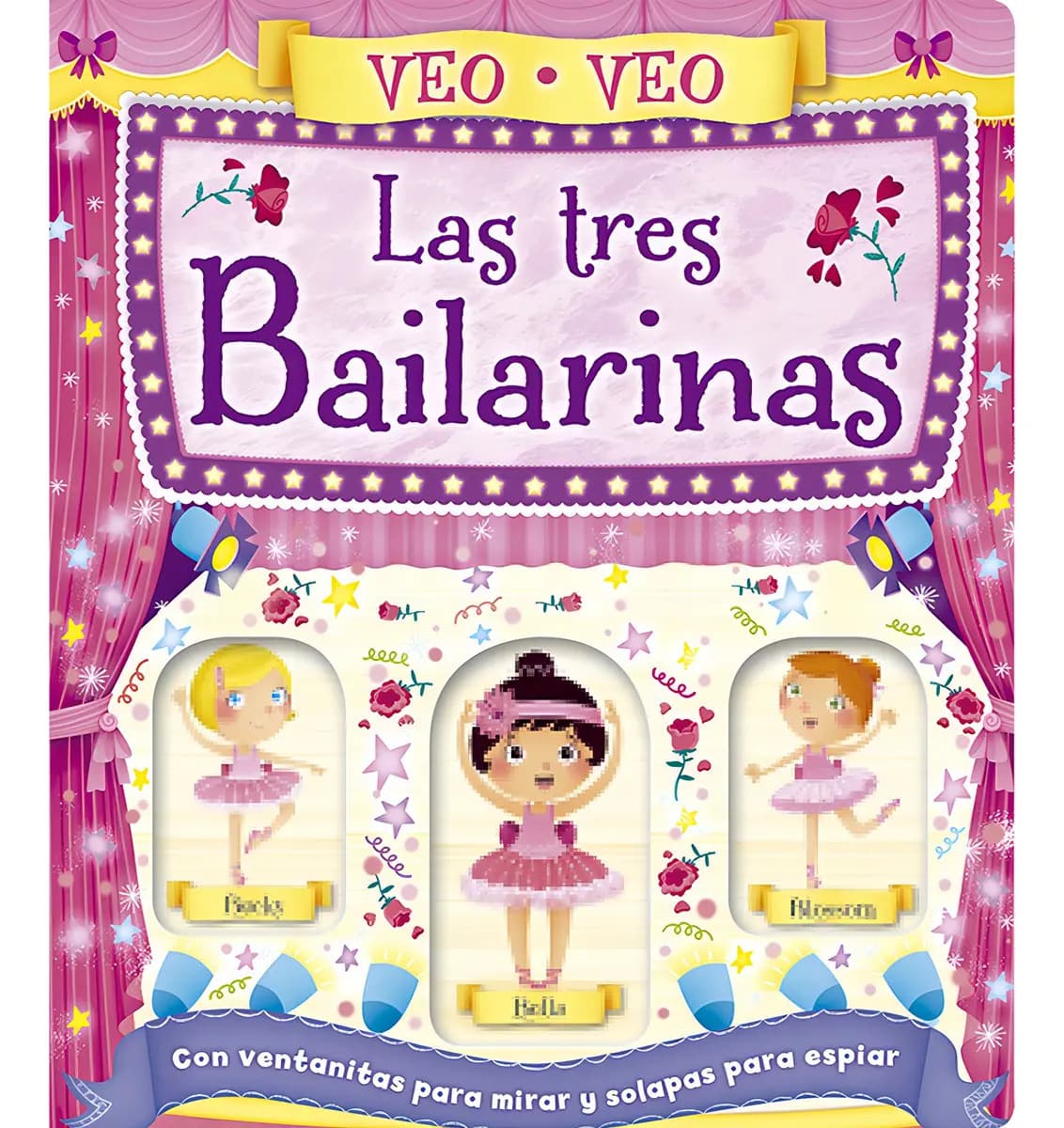 Veo Veo Las Tres Bailarinas ** Libro Interactivo Solapas