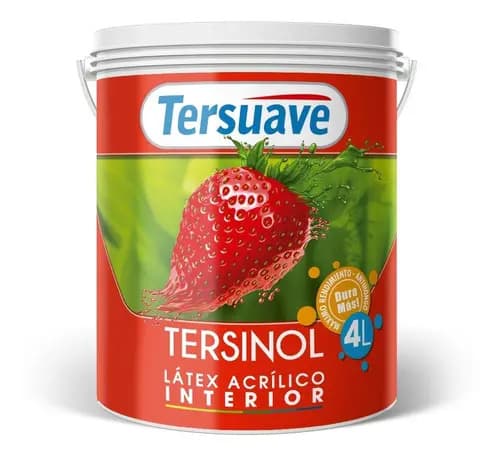 Tersuave Latex Tersinol pintura interior blanco 4l