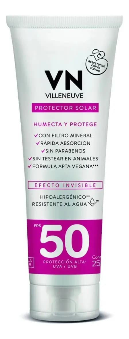 Protector Solar Villeneuve Fps 50 250 Ml