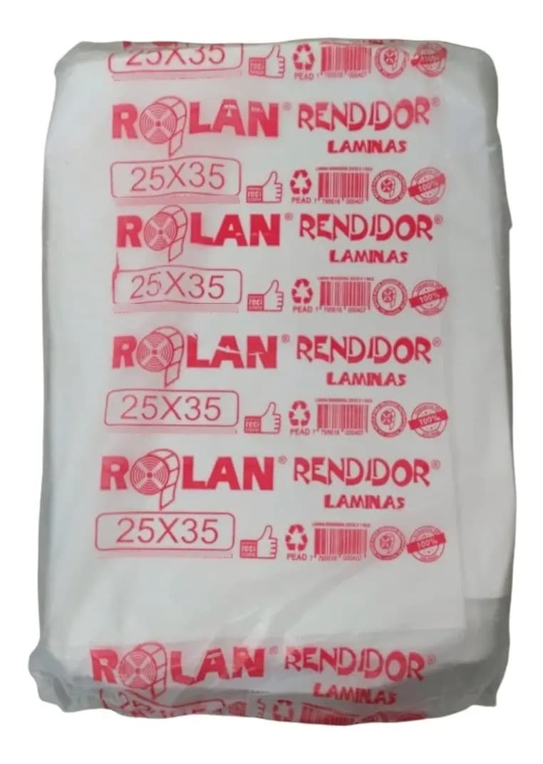 Separadores Láminas Folex Freezer Rolan 25x35 1kg