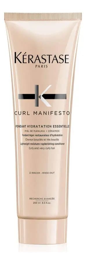 Repuesto Acondicionador Kérastase Curl Manifesto Acondicionador Fondant Hydratation Essentielle Kérastase Fondant Hydratation Essentielle en tubo depresible de 250mL por 1 unidad