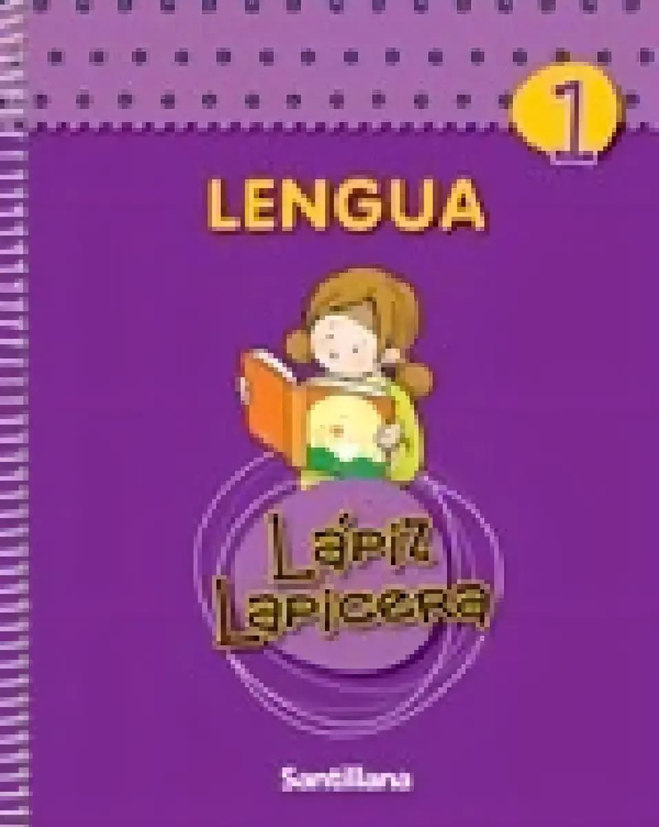 Libro - Lengua 1 Santillana Lapiz Lapicera - Lapiz Lapicera, De Lapiz Lapicera. Editorial Santillana *of En Español