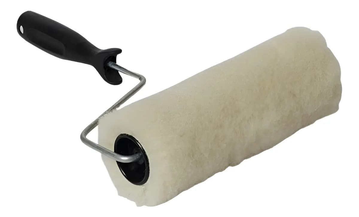 Rodillo Lana Tejida 17cm Paint Roller Profesional Pintura Látex Impermeabilizante