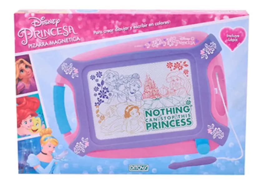 Princesas Pizarra Magnetica Ditoys Disney