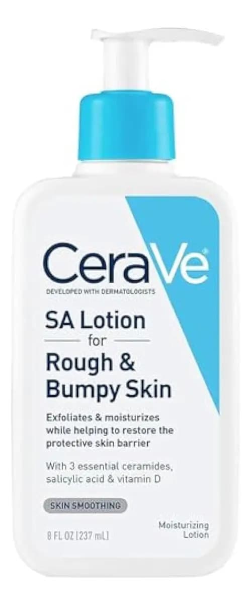 Crema Para Cuerpo Cerave Sistema De Renovación Cerave, Loción Renovadora, 8 Onzas En Dosificador