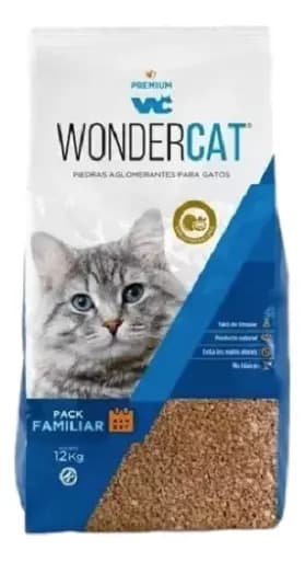 Wondercat Piedras Sanitarias Aglomerantes Arena Gatos X 12kg